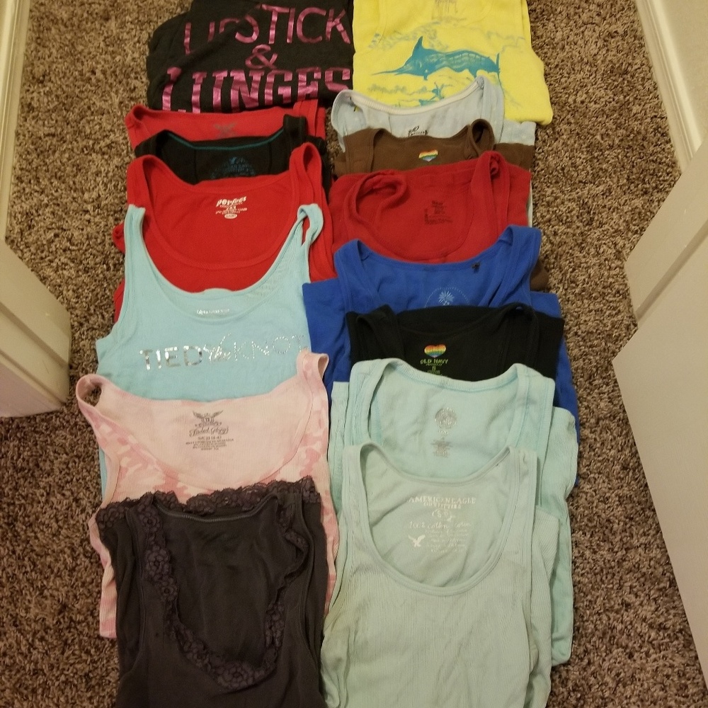 16 tanks lot